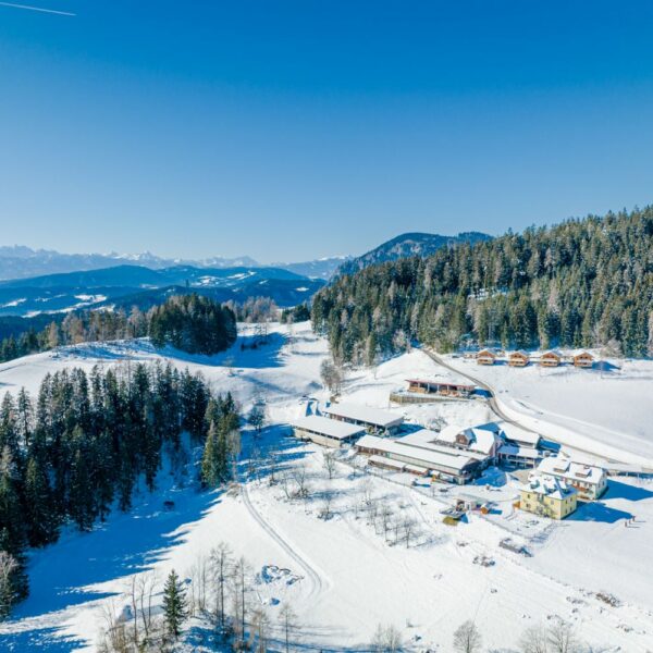 Steinerhof von oben im Winter, © Michael Stabentheiner